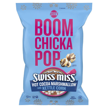 Angie's  BOOMCHICKAPOP Flavored Kettle Corn Popcorn, Hot Cocoa Marshmallow, 4.5 Oz
